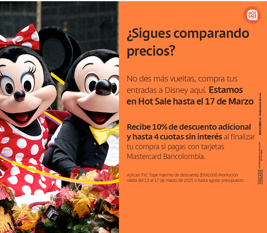 Hot Sale Disney ViajesTu360compras